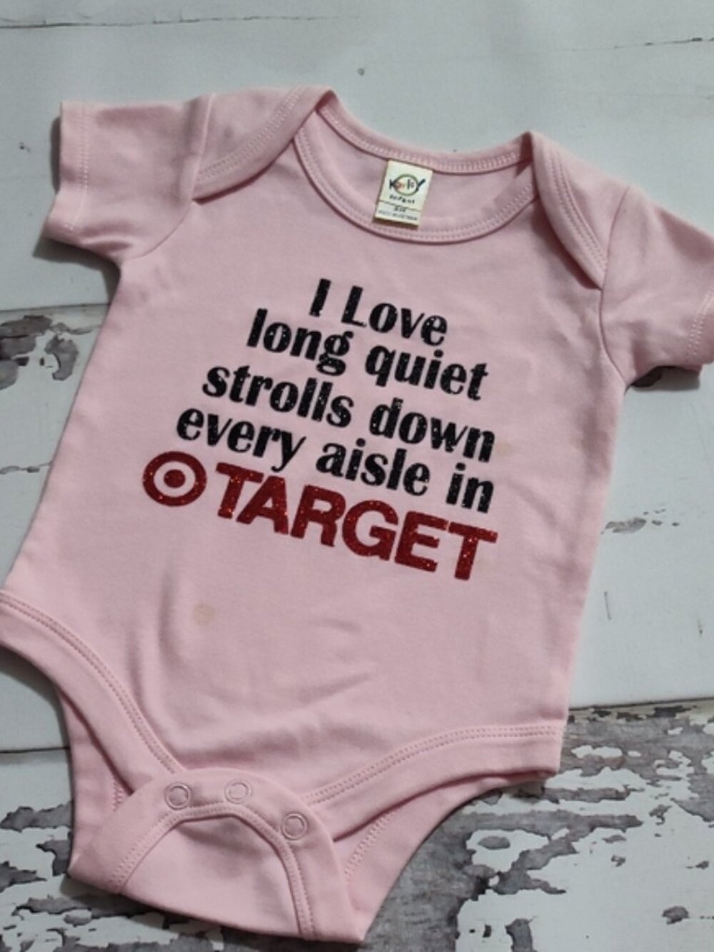 Pink Baby Onesie Target